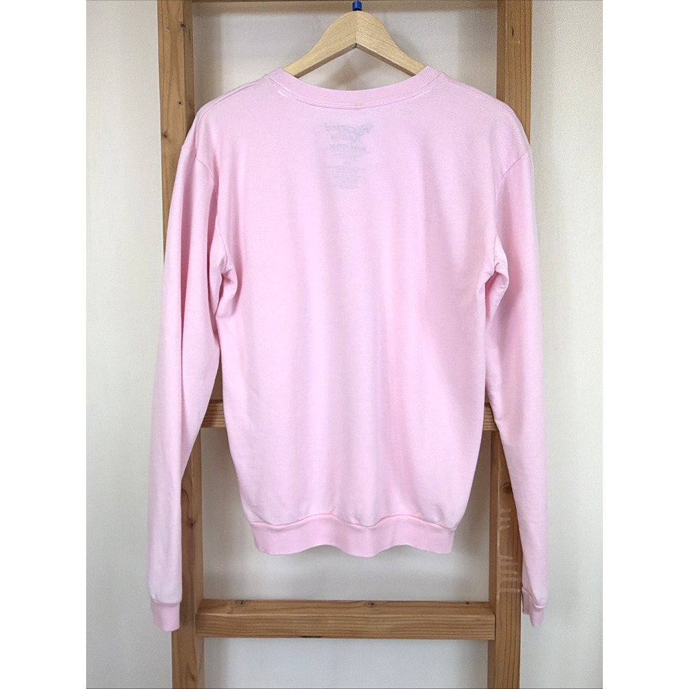 NWT Recycled Karma Pink Janis Joplin Screen Print Fleece Top #1408 Size XS - Picture 5 of 7